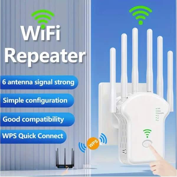 Wireless Wifi Repeater - White