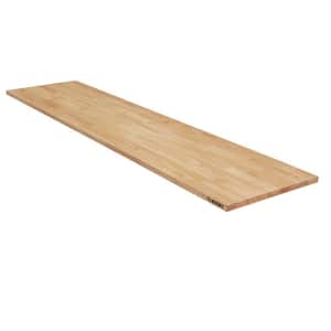 Wood Work Surface for Extra Wide Heavy Duty Steel Storage System