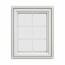 JELD-WEN 23.5 in. x 29.5 in. V-4500 Series White Vinyl Left-Handed ...