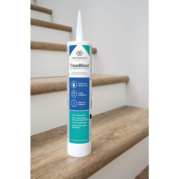 0.9 qt. TreadBond 2 Hour Dry Time Modified Silane Stair Floor Adhesive in White