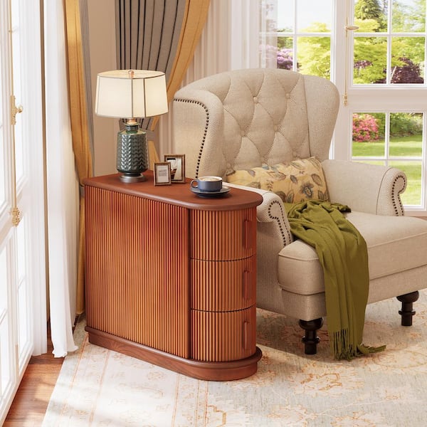 Side table with drawers living room sales