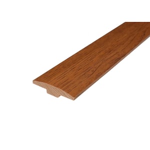 Gesha 0.28 in. Thick x 2 in. Wide x 78 in. Length Wood T-Molding