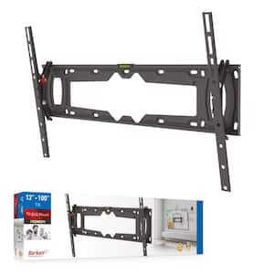 Barkan 32 in to 90 in Tilt Flat / Curved TV Wall Mount, up to 132 lbs