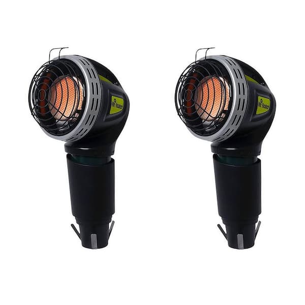 Mr. Heater 4000 BTU Propane Portable Golf Cart Cup Holder Heater (2 Pack)