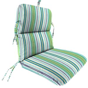 45 in. L x 22 in. W x 5 in. T Outdoor Chair Cushion in Clique Fresco
