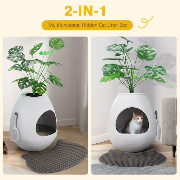 floating plant shelf Mushroom Cap Plant Wall Shelf
