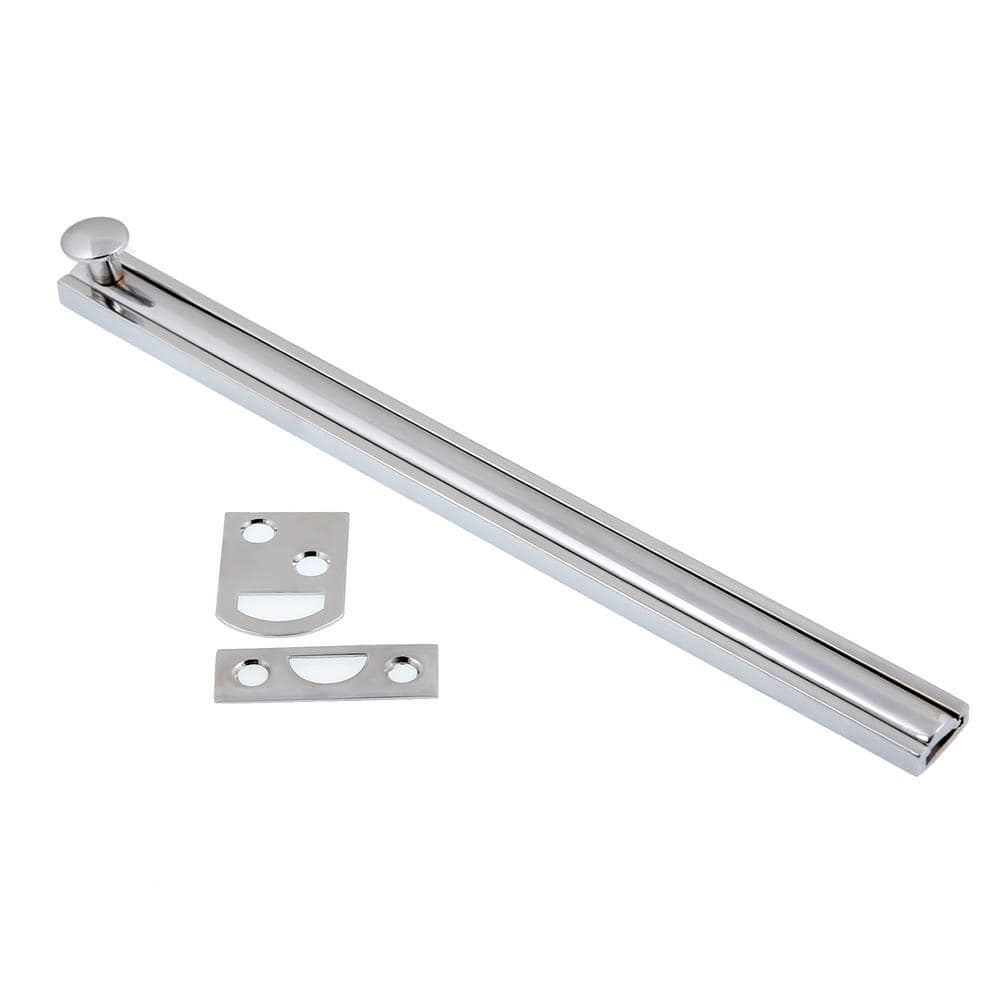 8 in. Solid Brass Polished Chrome Surface Bolt price history on PriceWatchPro