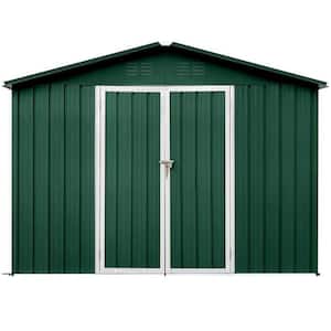 Installed 8 ft. W x 6 ft. D Metal Shed with Lockable Doors(48 sq. ft.)