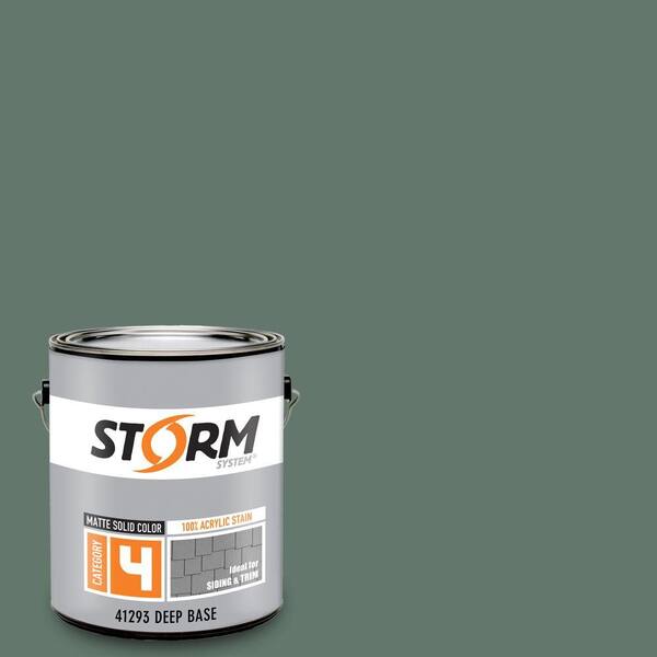 Storm System Category 4 1 gal. Zion Forest Matte Exterior Wood Siding 100% Acrylic Latex Stain