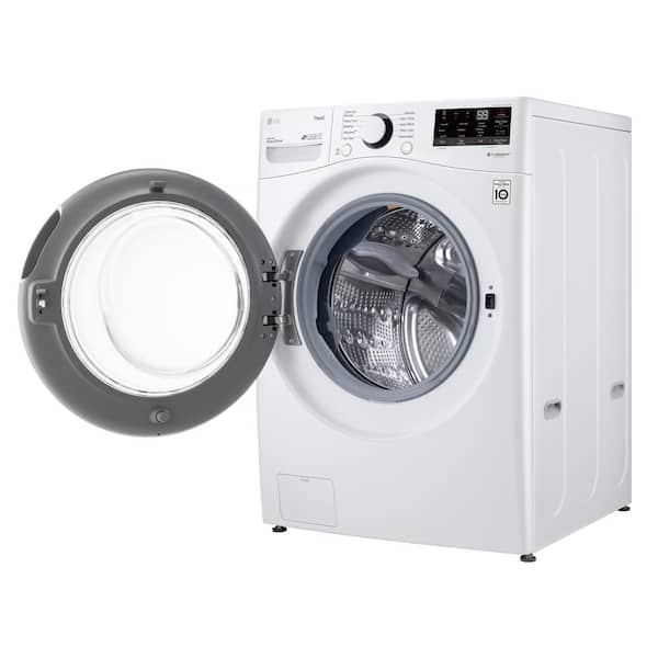 LG 4.5 Cu. Ft. Stackable Front Load Washer in White with Coldwash  Technology WM3400CW - The Home Depot