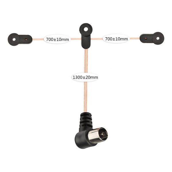 FM Dipole Antenna For Bose Wave Radio, Ancable 75 Ohm F Type