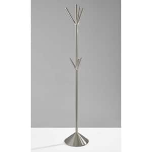 Charlie 68 in. Silver Freestanding