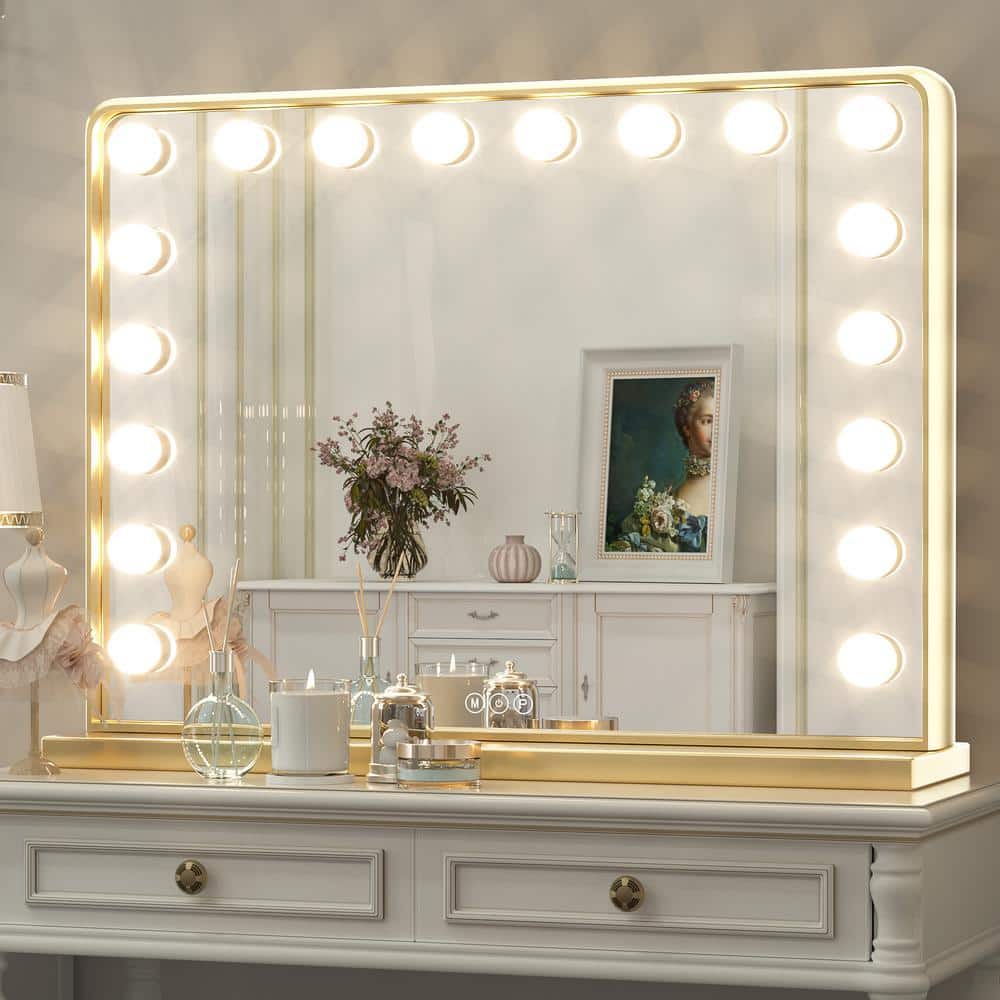 Buy Vanity Mirror With Lights XL 40 X 28 Online in India - Etsy