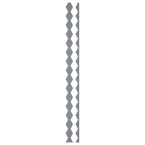 Ekena Millwork Sheyenne 0.125 in. T x 0.2 ft. W x 4 ft. L Bronze Mirror Acrylic Resin Decorative Wall Paneling 28-Pack