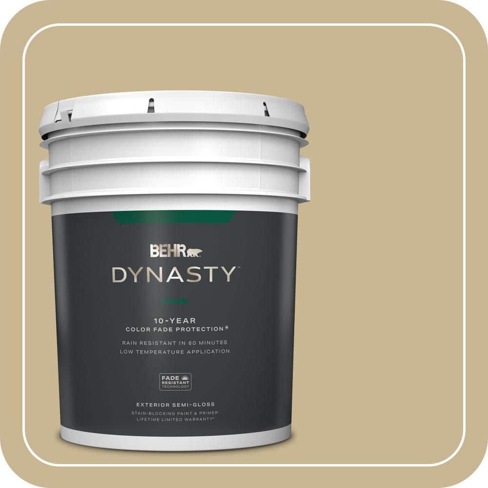 5 gal. #MQ2-30 Spring Wheat Semi-Gloss Enamel Exterior Stain-Blocking Paint & Primer price history on PriceWatchPro