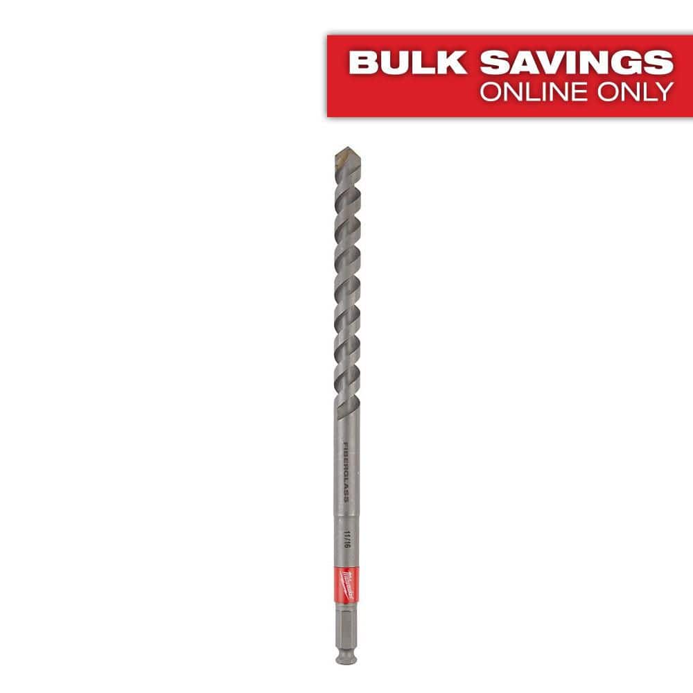 11/16 in. x 12 in. Fiberglass Utility Auger Bit price history on PriceWatchPro