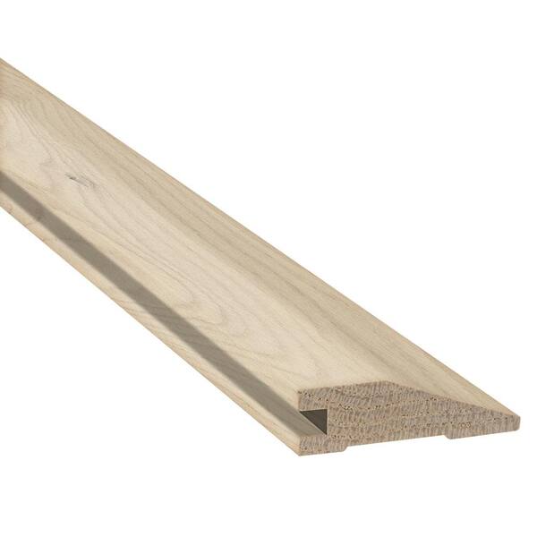 Heritage Mill Traildust Tan Color White Oak 1 2 In T X 2 In W X 78 In L Flushmount Reducer Molding Lm7520 The Home Depot