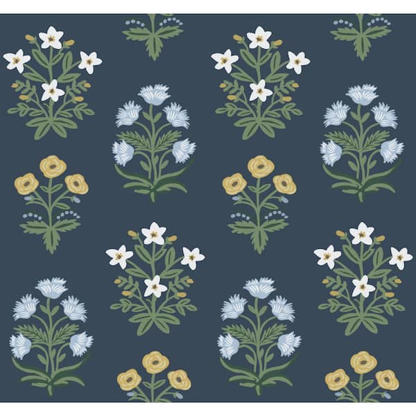 RIFLE PAPER CO. Mughal Rose Unpasted Wallpaper (Covers 60.75 sq. ft.)