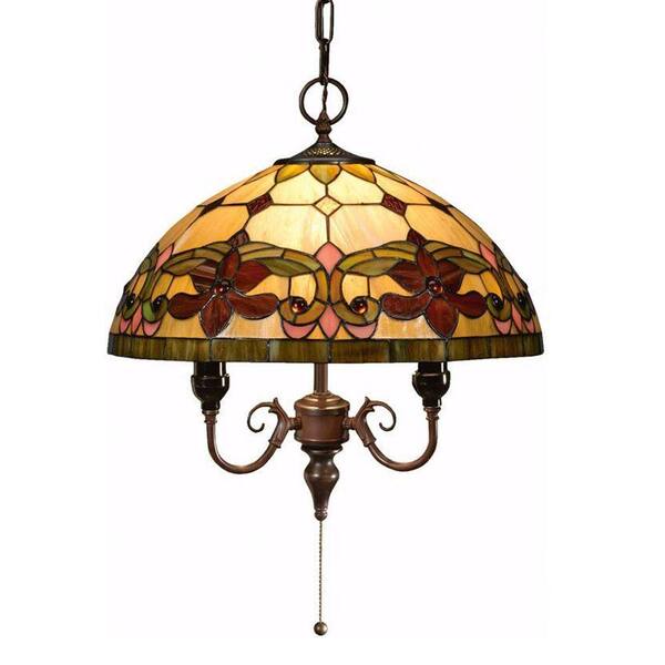 Home Decorators Collection Oyster Bay Multi 14 in. Solstice Pendant Lighting Fixture