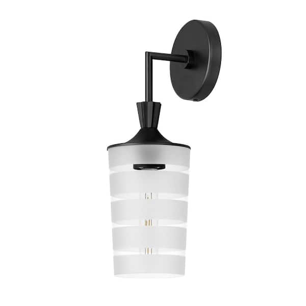 Maxim Lighting Copacabana Black Outdoor Hardwired Wall Sconce