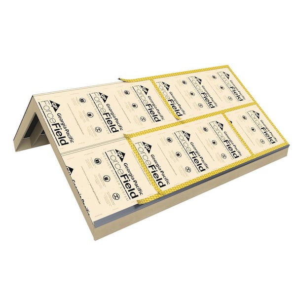 ForceField - 19/32 in. x 4 ft. x 8 ft. Actual 0.578 in. x 47.75 in. x 94.75 in. Oriented Strand Board Forcefield
