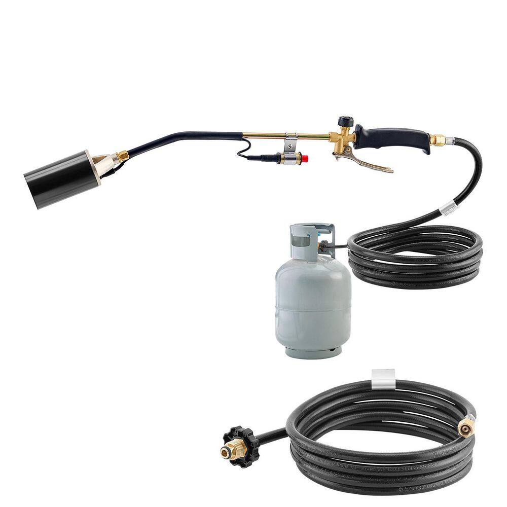 Propane Torch Weed Burner, 1,800,000 BTU with 10ft. Hose, Adjustable Flame and Turbo Trigger for Garden, Ice and Snow price history on PriceWatchPro