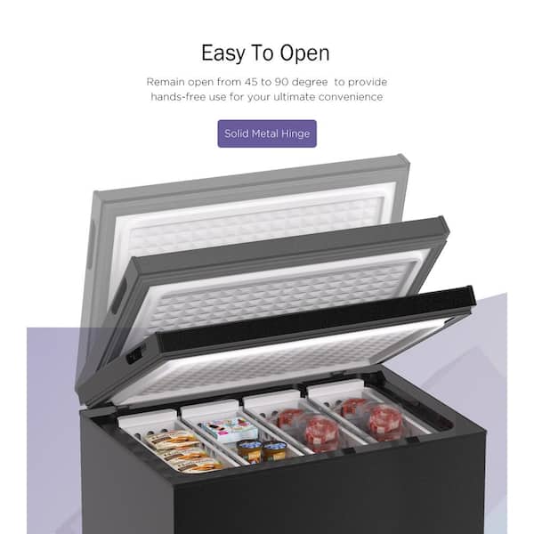 Chest freezer defrost free discount