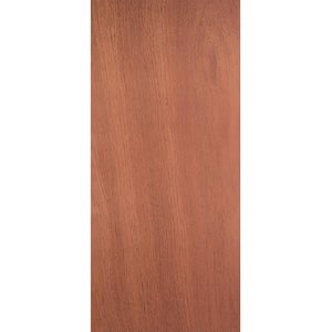 36 in. x 80 in. Smooth Flush Hardwood Bored 20 Minute Fire Rated Solid Core Unfinished Composite Interior Door Slab