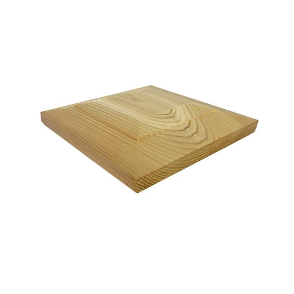 5 in. x 5 in. 15 Flat Top Cedar Post Cap
