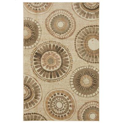 Crete Sand 4 ft. x 6 ft. Indoor Area Rug