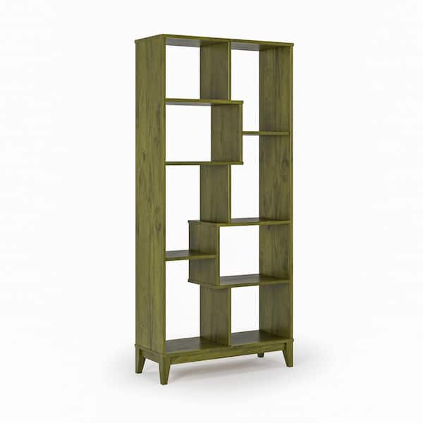 Camaflexi Geometrix 72 in. Tall Olive Grove Green Finish Solid
