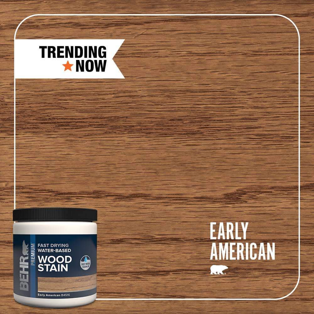 8 oz. #TIS-516 Early American Transparent Water-Based Fast Drying Interior 