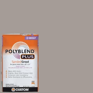 Polyblend Plus #542 Graystone 25 lb. Sanded Grout