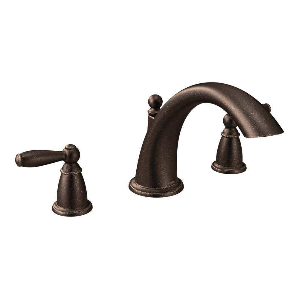 Brantford 2-Handle Deck-Mount Garden Tub Faucet Trim Kit in Oil Rubbed Bronze (Valve Not Included) price history on PriceWatchPro