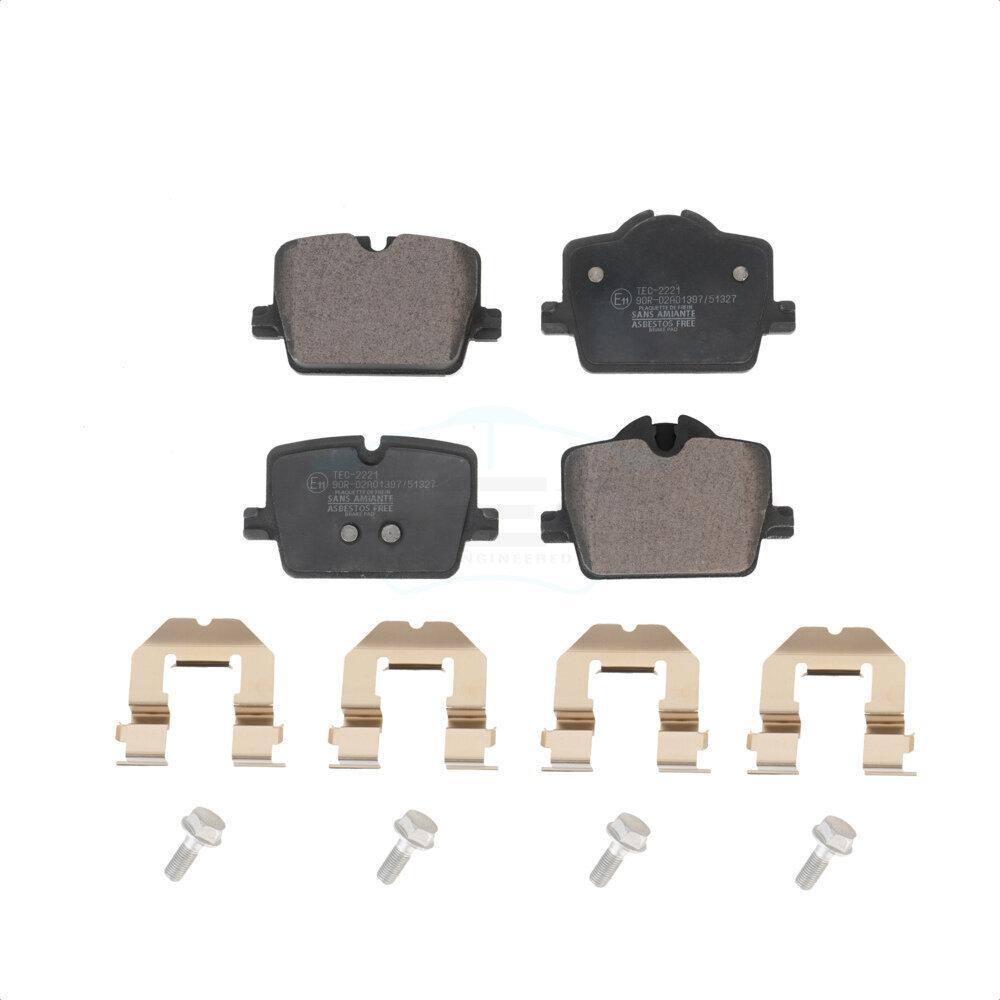 TEC Rear Ceramic Disc Brake Pads For BMW 330i xDrive 430i Z4 i4 230i ...