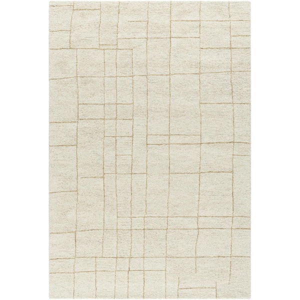 Livabliss Vivir Ira Taupe Traditional 2 ft. x 3 ft. Indoor Area Rug