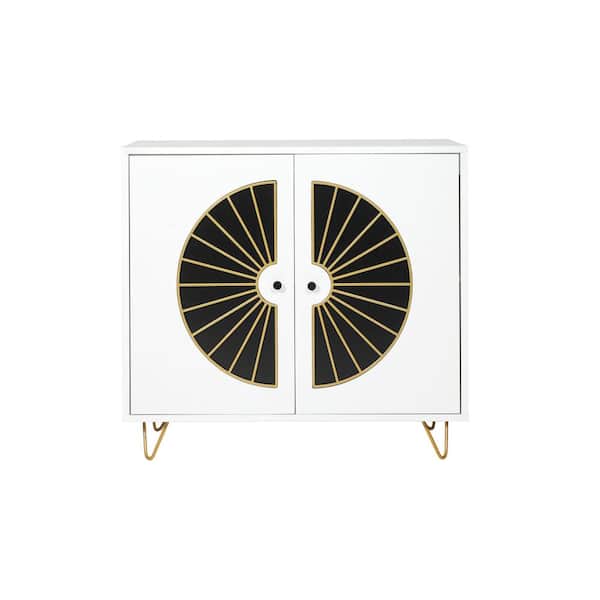 Tileon 31.5 in. W x 15.75 in. D x 28.35 in. H in White Particle Board Ready to Assemble Floor Base Kitchen Cabinet