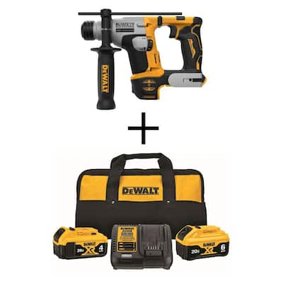 DEWALT FLEXVOLT 60V MAX Lithium-Ion Brushless Cordless 1-3/4 in. SDS MAX  Combination Rotary Hammer (Tool Only) DCH614B - The Home Depot