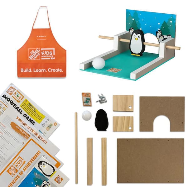 KIDS WORKSHOPS Snowball Game Kit Pack