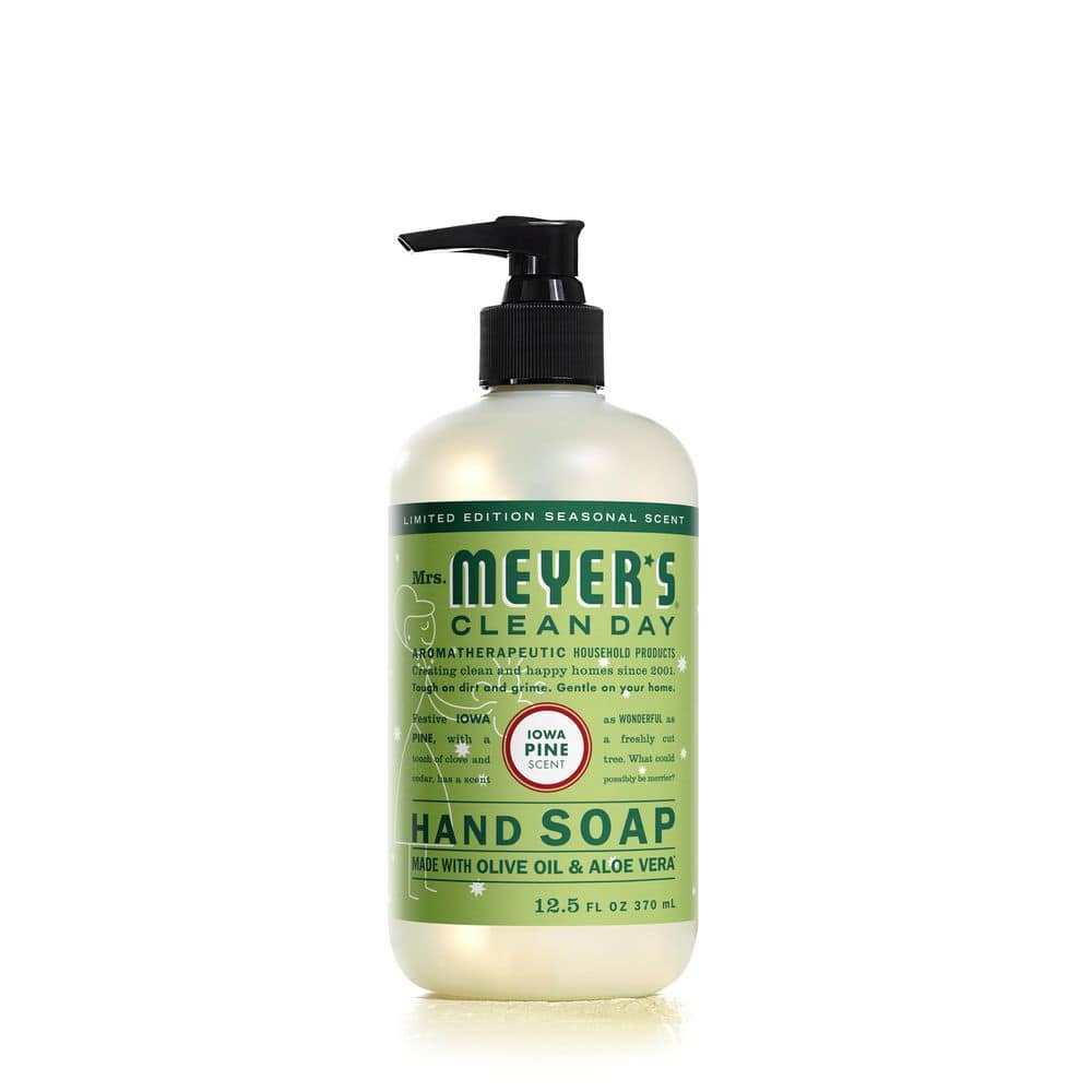 Mrs. Meyer s Clean Day Liquid Hand Soap Iowa Pine Scent 12.5 fl oz Bottle