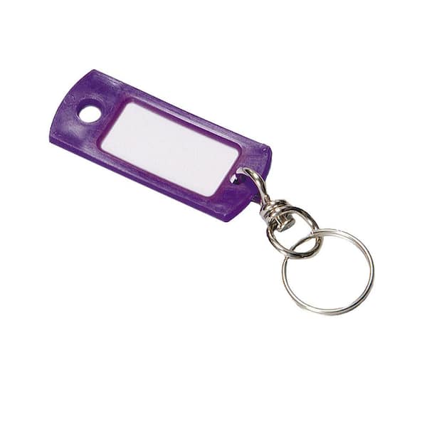 HY-KO ID Tag with Swivel Key Ring (2-Pack)