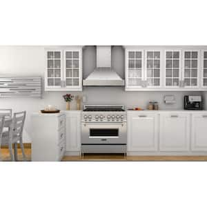 48 in. 700 CFM Ducted Vent Wall Mount Range Hood in Fingerprint Resistant Stainless Steel