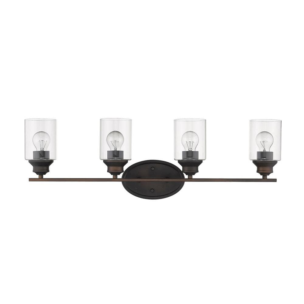 Gemma 4-Light Oil-Rubbed Bronze Vanity price history on PriceWatchPro
