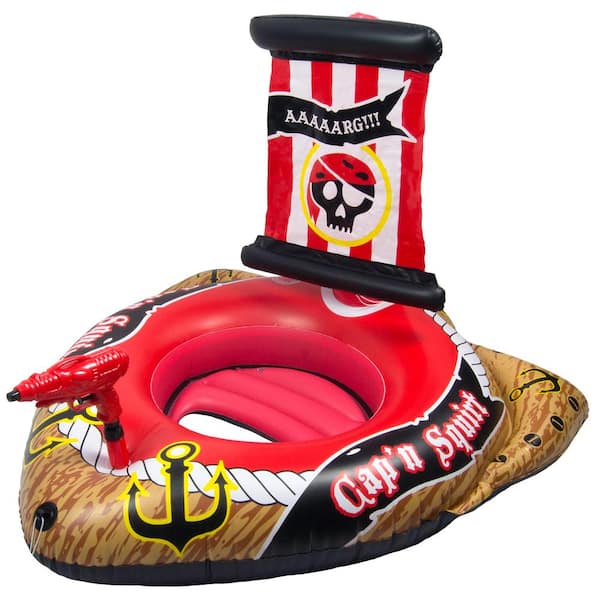 Poolmaster Pirate Ship with Action Squirter Swimming Pool Float