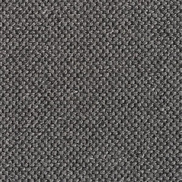 TrafficMaster Colwick - Battleship - Gray 20 oz. Polyester Pattern ...