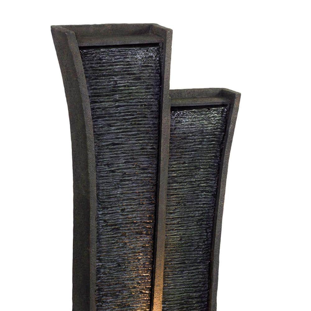 "41.5"" Tall Polyresin Indoor / Outdoor Fountain with LED Light, Tower Design" price history on PriceWatchPro