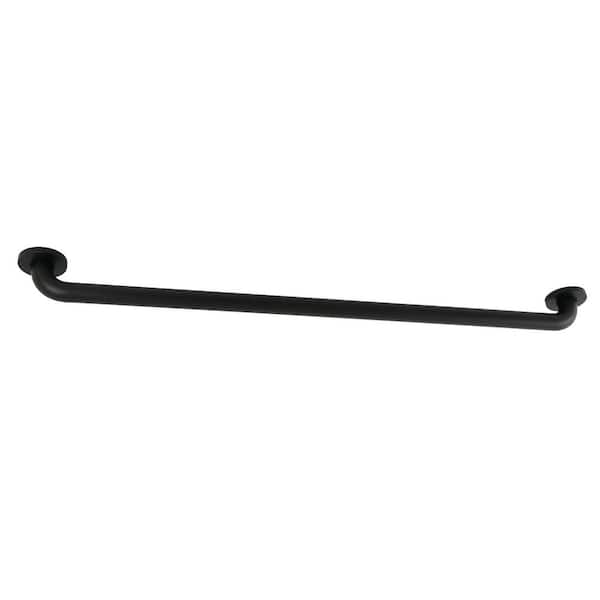 Kingston Brass Silver Sage 36 in. x 1-1/4 in. Grab Bar in Matte Black