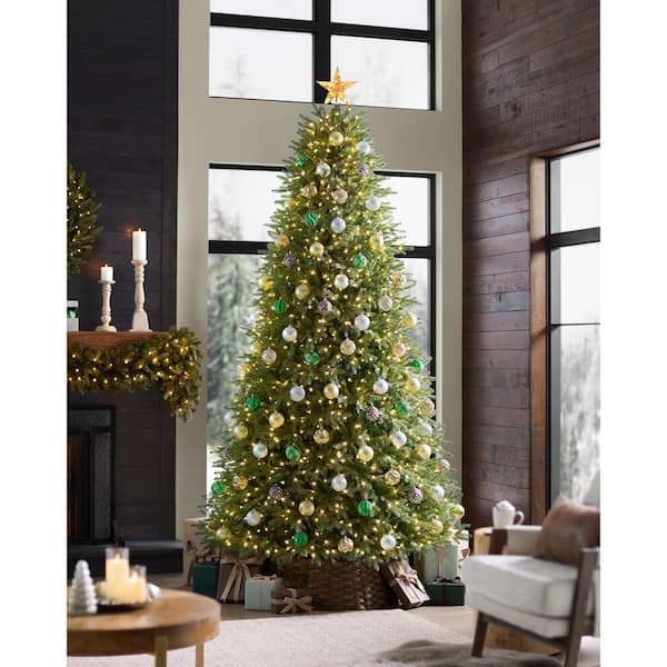 9 ft. Jackson Noble Fir LED Pre-Lit Artificial Christmas Tree T24