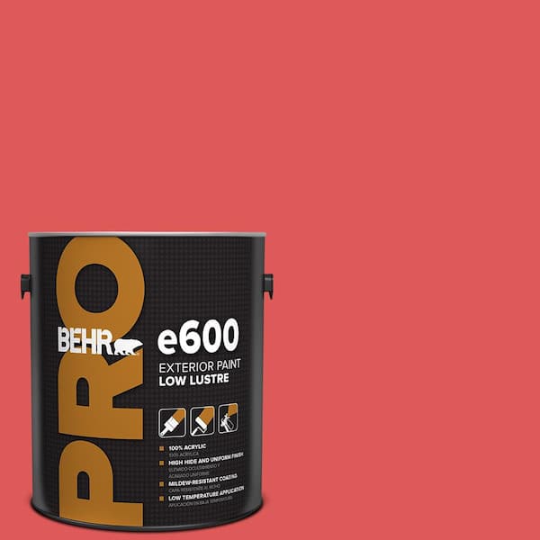 BEHR PRO 1 gal. #150B-6 Firecracker Low Luster Exterior Paint