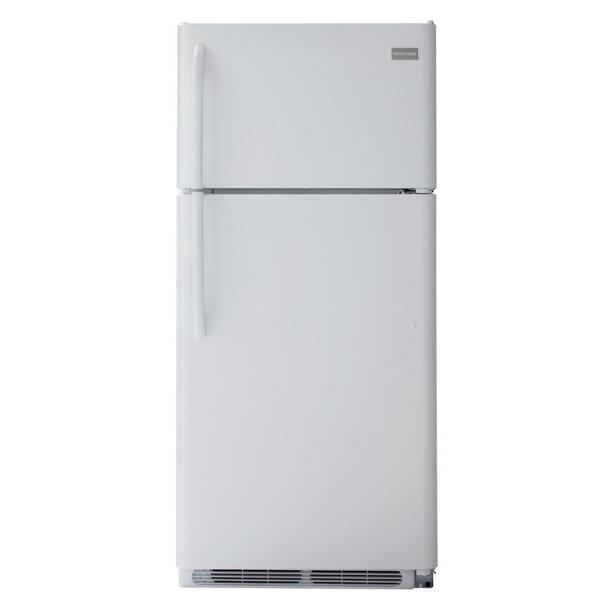 Frigidaire 18.2 cu. ft. Top Freezer Refrigerator in White-DISCONTINUED
